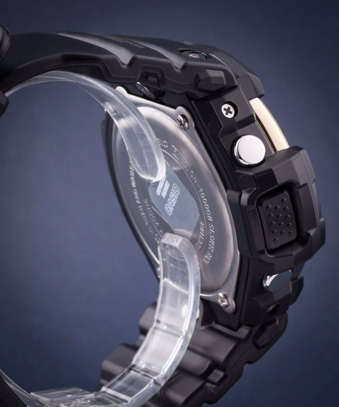 RELOJ G-SHOCK GA-100CF-1A9ER HOMBRE ANÁLOGO - NEGRO CAMUFLAJE RESINA - G-Shock en Perú | Jherr Jewelry