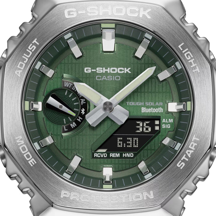 Casio G-Shock Original GBM-2100A-1A2 Carbon Core Guard con Bluetooth y Energía Solar - Resistencia Extrema 200 Metros - G-Shock en Perú | Jherr Jewelry