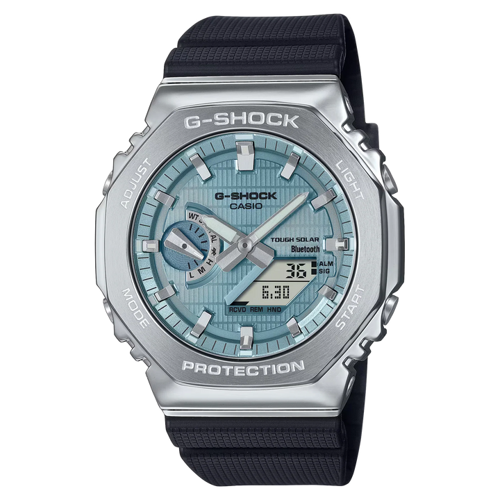 Casio G-Shock Original GBM-2100A-1A2 Carbon Core Guard con Bluetooth y Energía Solar - Resistencia Extrema 200 Metros