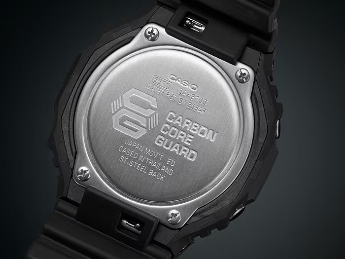 Reloj Casio G-Shock GA-2100-1A1 Negro Original en Perú - G-Shock en Perú | Jherr Jewelry