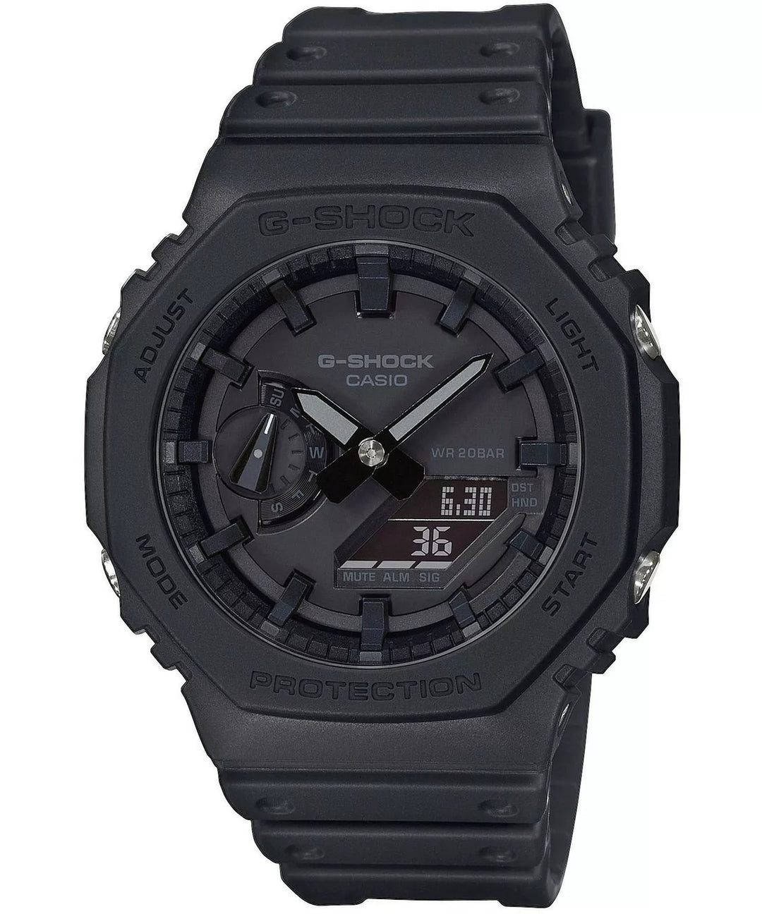 Reloj Casio G-Shock GA-2100-1A1 Negro Original en Perú - G-Shock en Perú | Jherr Jewelry