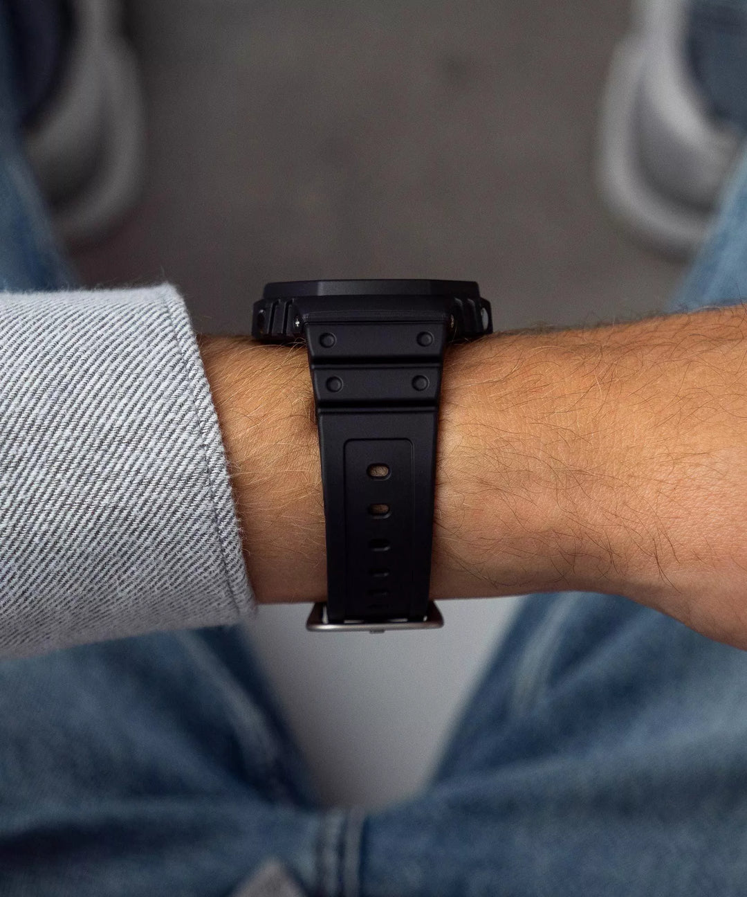 Reloj Casio G-Shock GA-2100-1A1 Negro Original en Perú - G-Shock en Perú | Jherr Jewelry