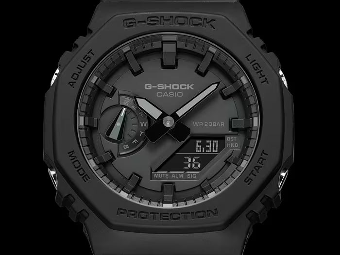 Reloj Casio G-Shock GA-2100-1A1 Negro Original en Perú - G-Shock en Perú | Jherr Jewelry