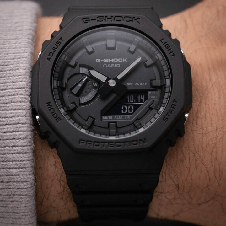 Reloj Casio G-Shock GA-2100-1A1 Negro Original en Perú - G-Shock en Perú | Jherr Jewelry