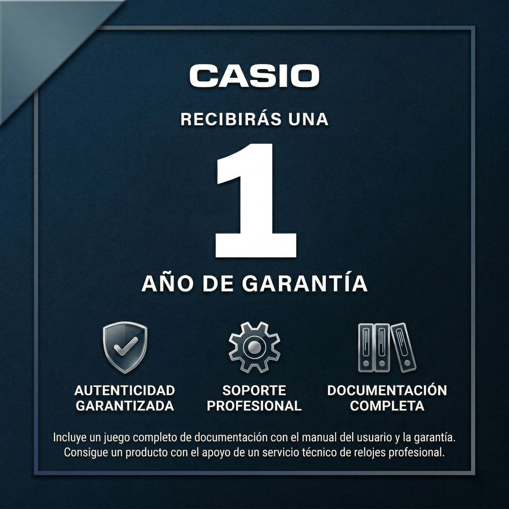Reloj Casio Hombre MTP-1374L-7A1VEF — Multifunción Analógico con Correa de Cuero, garantía de un año y soporte profesional.