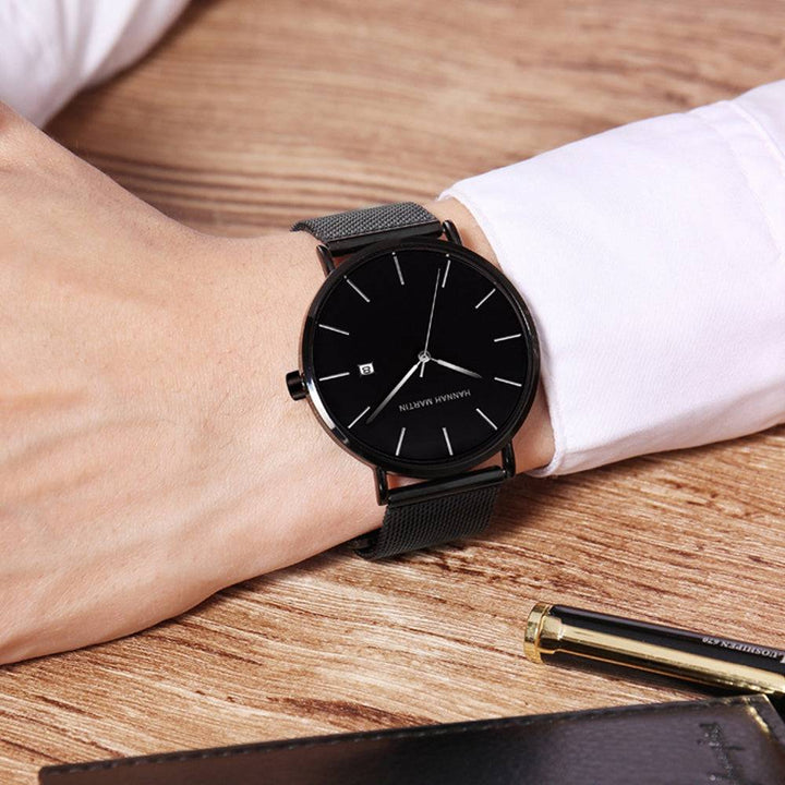 Reloj Hannah Martin Original para Hombre Malla Azul Esfera Azul - Hannah Martin en Perú | Jherr Jewelry