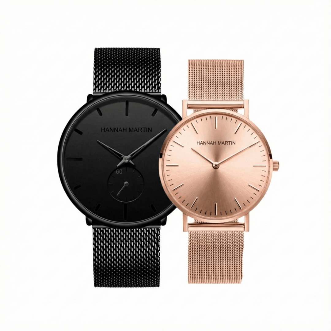 Relojes de Pareja Rosen Black - JHERR JEWELRY en Perú | Jherr Jewelry