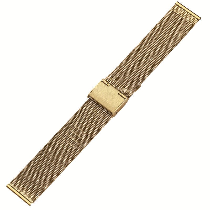 Correa Milanesa Dorada para Reloj en Perú - Elegancia Metálica Premium - JHERR JEWELRY en Perú | Jherr Jewelry