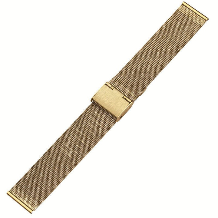 Correa Milanesa Dorada para Reloj en Perú - Elegancia Metálica Premium - JHERR JEWELRY en Perú | Jherr Jewelry