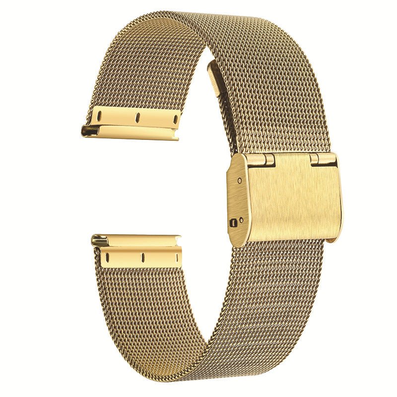 Correa Milanesa Dorada para Reloj en Perú - Elegancia Metálica Premium - JHERR JEWELRY en Perú | Jherr Jewelry