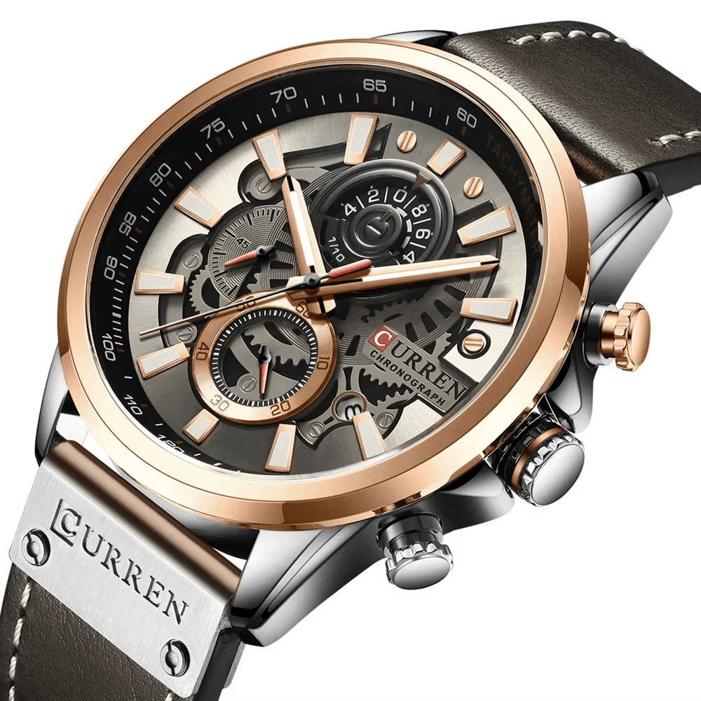 Reloj 8380 Sandlight Cuero - JHERR JEWELRY en Perú | Jherr Jewelry