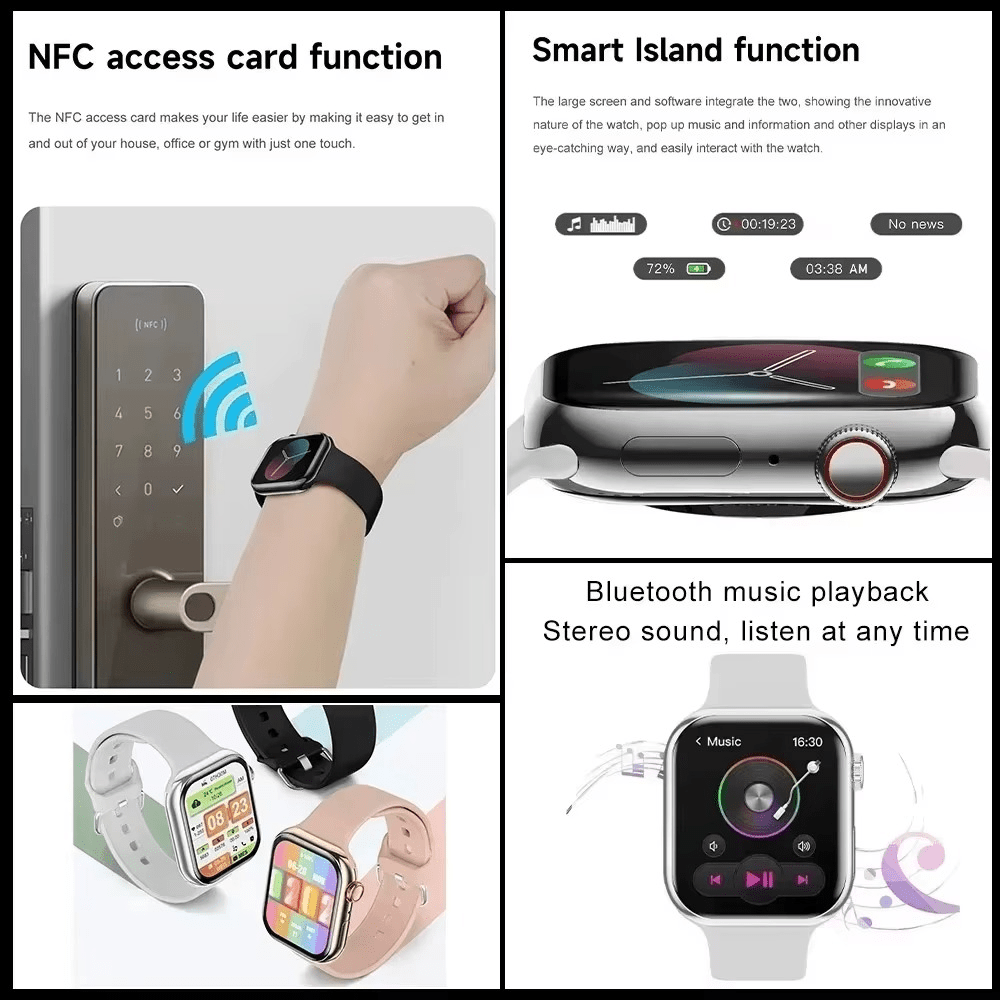 Smartwatch Watch 10 - El Reloj Inteligente Definitivo - JHERR JEWELRY en Perú | Jherr Jewelry