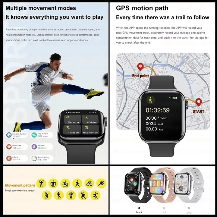 Smartwatch Watch 10 - El Reloj Inteligente Definitivo - JHERR JEWELRY en Perú | Jherr Jewelry