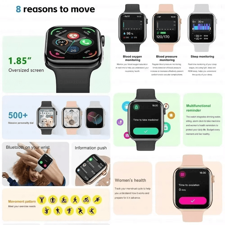 Smartwatch Watch 10 - El Reloj Inteligente Definitivo - JHERR JEWELRY en Perú | Jherr Jewelry