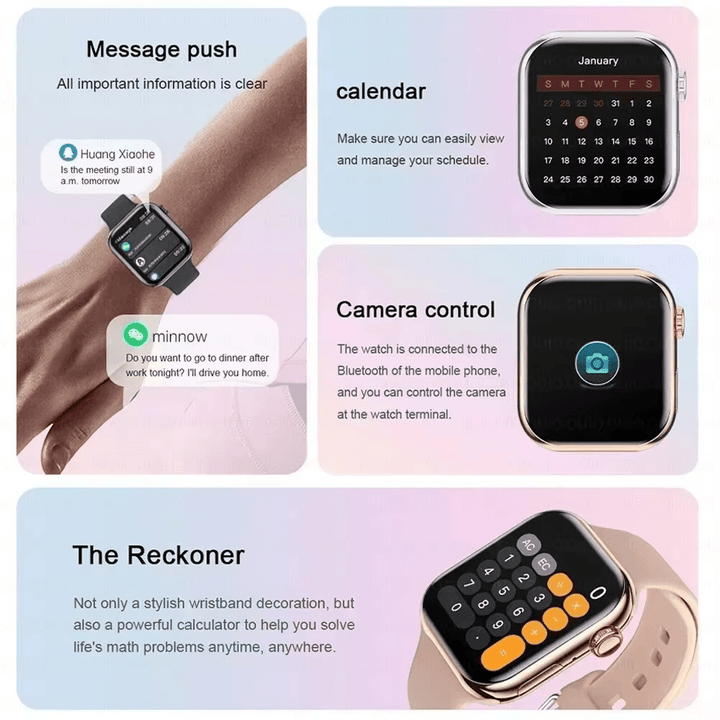 Smartwatch Watch 10 - El Reloj Inteligente Definitivo - JHERR JEWELRY en Perú | Jherr Jewelry