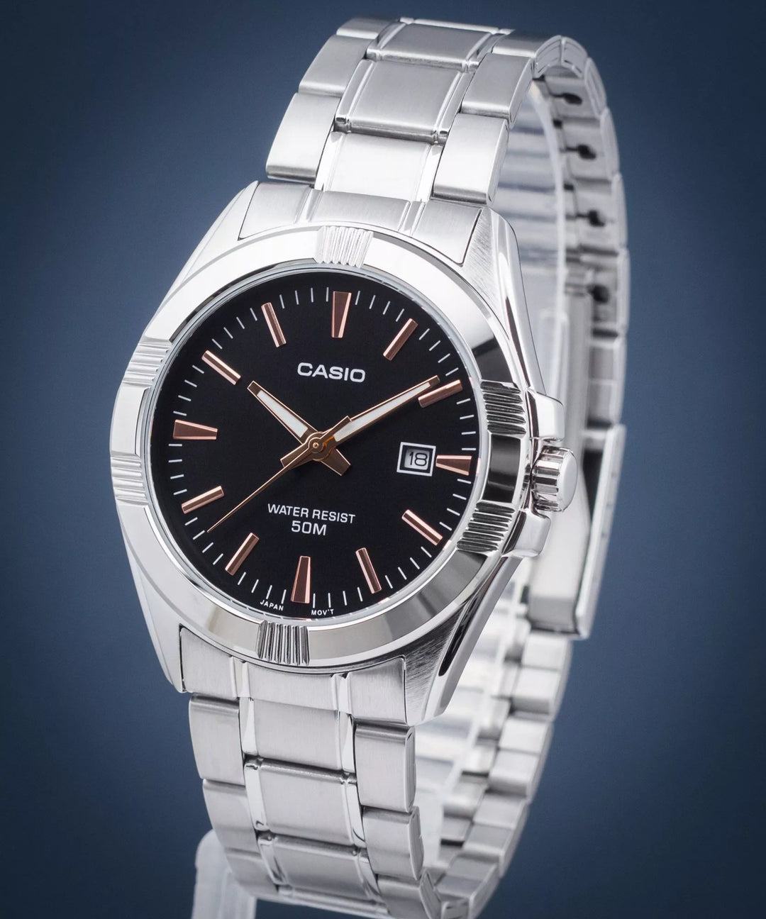 Reloj Casio Hombre MTP-1308D-1A2VEF — Analógico Clásico con Brazalete de Acero - Casio en Perú | Jherr Jewelry