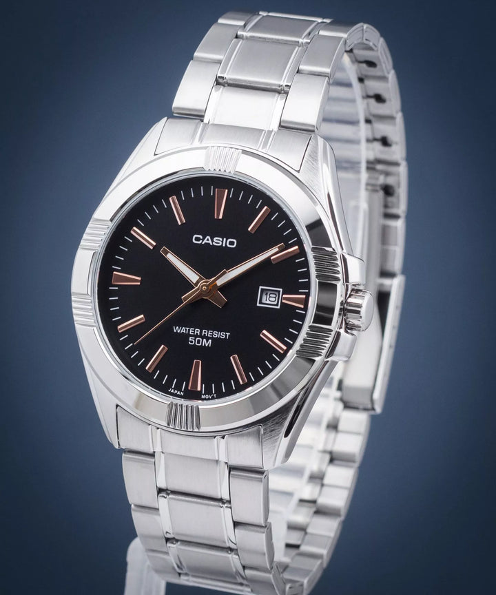 Reloj Casio Hombre MTP-1308D-1A2VEF — Analógico Clásico con Brazalete de Acero - Casio en Perú | Jherr Jewelry