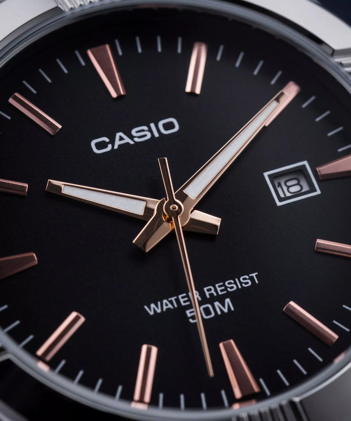 Reloj Casio Hombre MTP-1308D-1A2VEF — Analógico Clásico con Brazalete de Acero - Casio en Perú | Jherr Jewelry