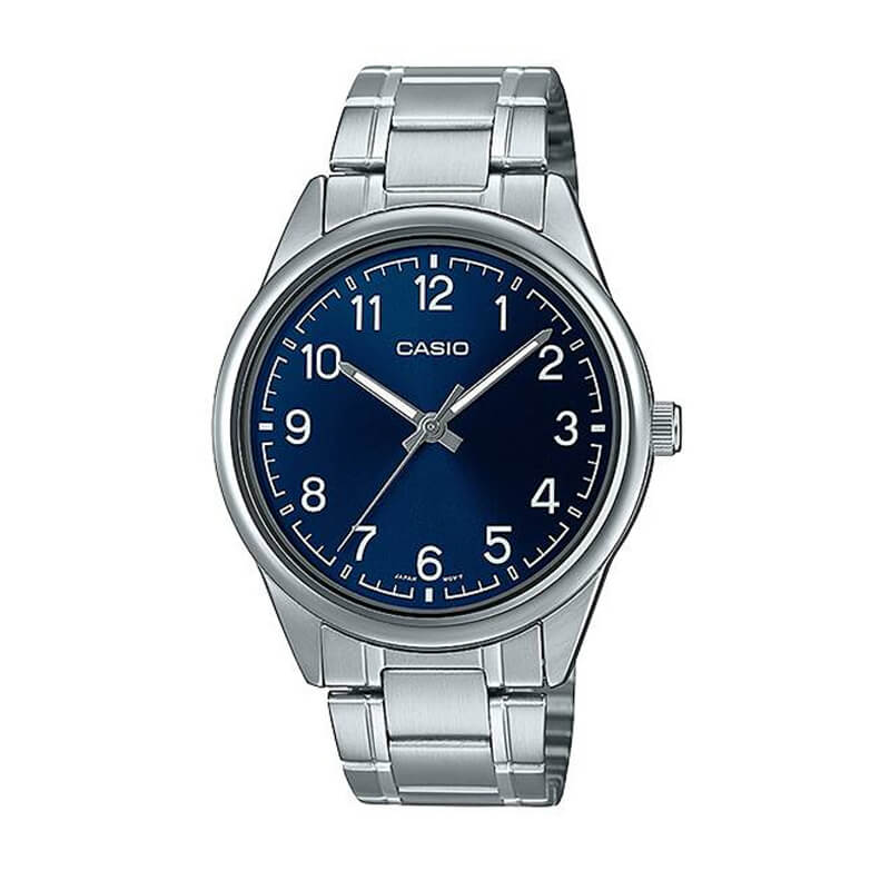 Reloj Casio MTP-V005D-2B4 Análogo Hombre Original - Casio en Perú | Jherr Jewelry