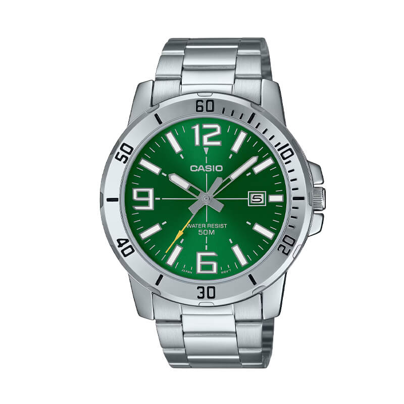 Reloj Casio MTP-VD01D-3BV Análogo Hombre Original - Casio en Perú | Jherr Jewelry