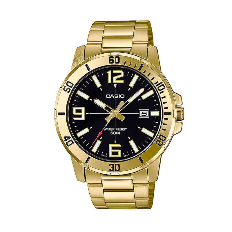 Reloj Casio MTP-VD01G-1BV Análogo Hombre Original - Casio en Perú | Jherr Jewelry