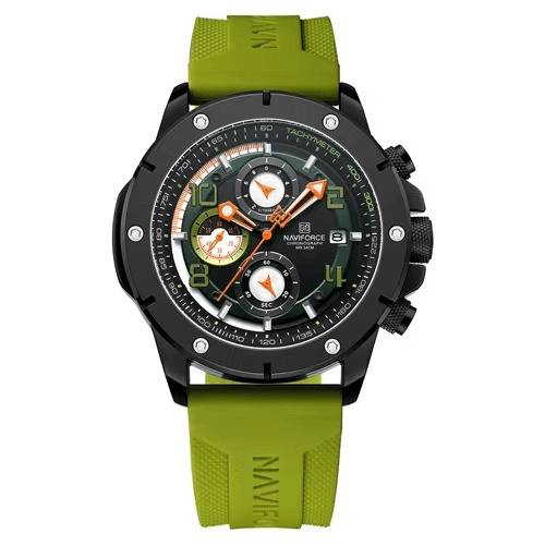 Reloj Naviforce Deportivo Verde para Hombre – Estilo y Resistencia 40mm - Naviforce en Perú | Jherr Jewelry