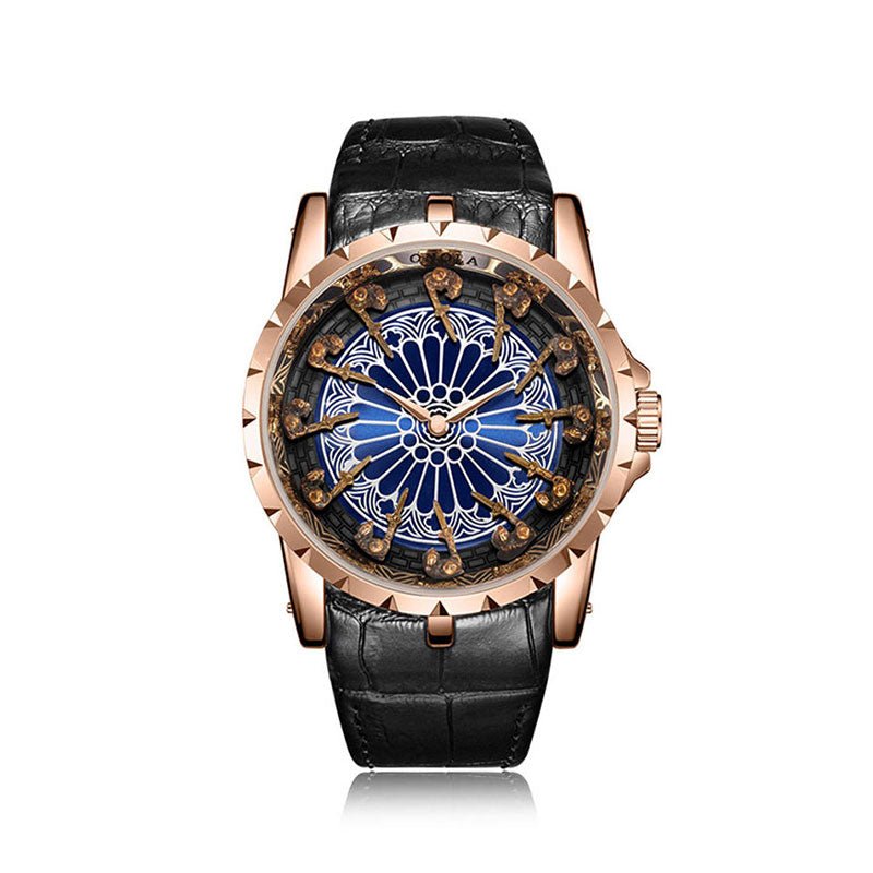 Reloj Onola 3809 KING GOLD BLUE - Onola en Perú | Jherr Jewelry
