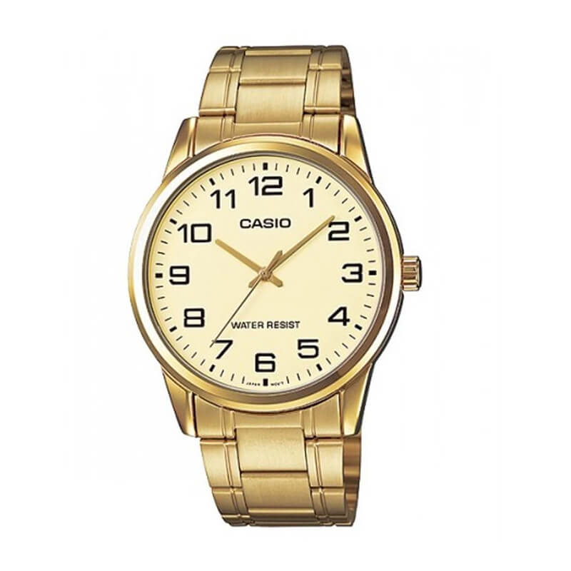 Reloj Casio MTP-V001G-9B Análogo Hombre Original - Casio en Perú | Jherr Jewelry