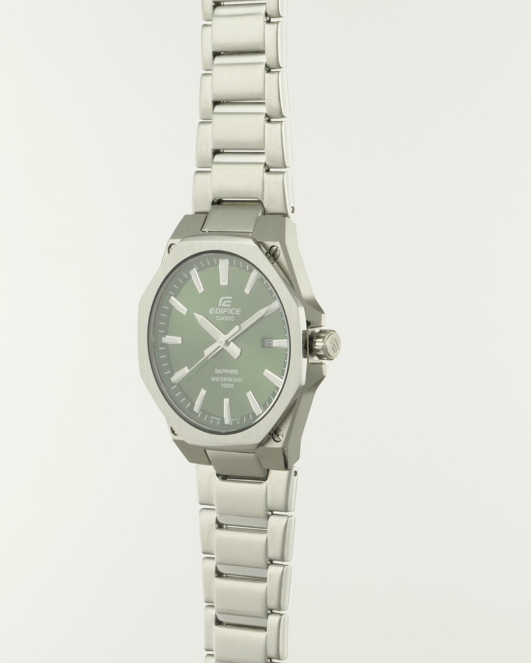 Reloj Casio Edifice EFR-S108D-3AVUEF Original - Cristal Zafiro 43mm Hombre