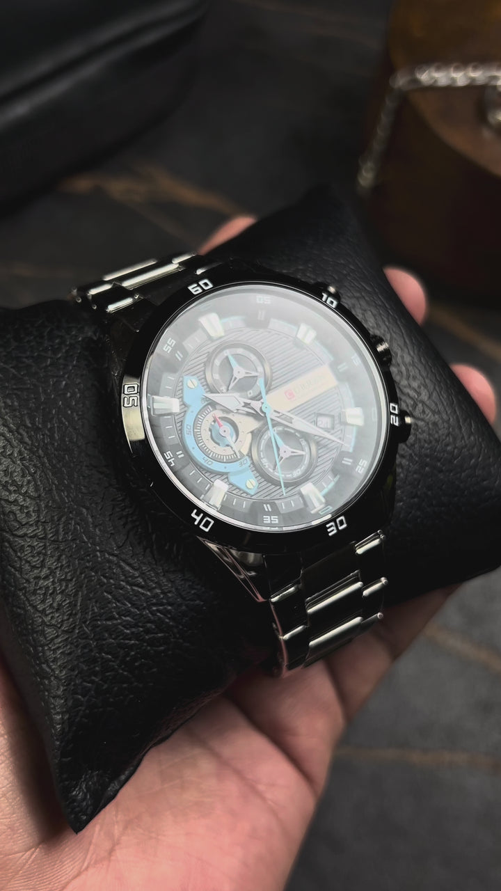 Reloj CURREN ORIGINAL 8402 Acero Inoxidable para Hombre | Diseño Exclusivo 40mm