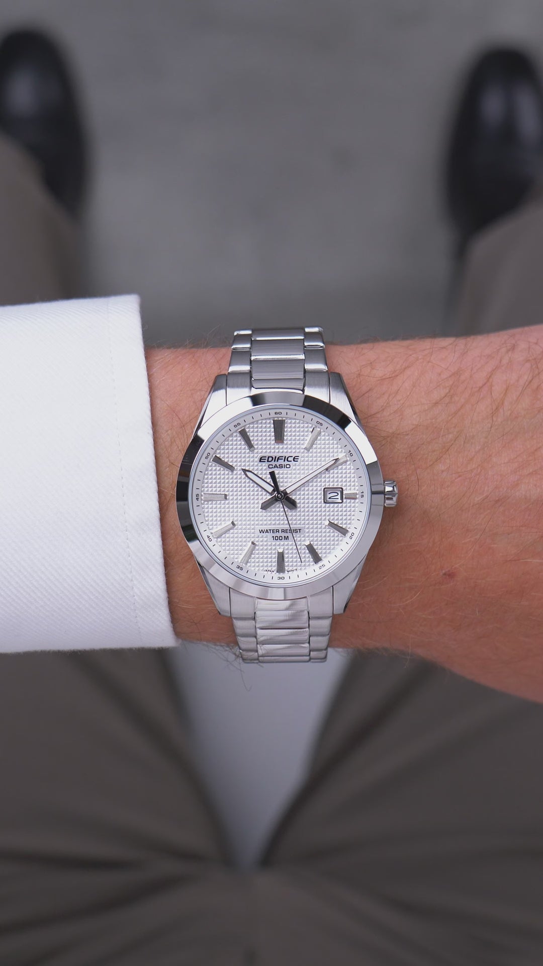 Reloj Edifice EFV-160D-3AVEF Original Esfera Verde | Azul | Blanco - Diseño Elegante