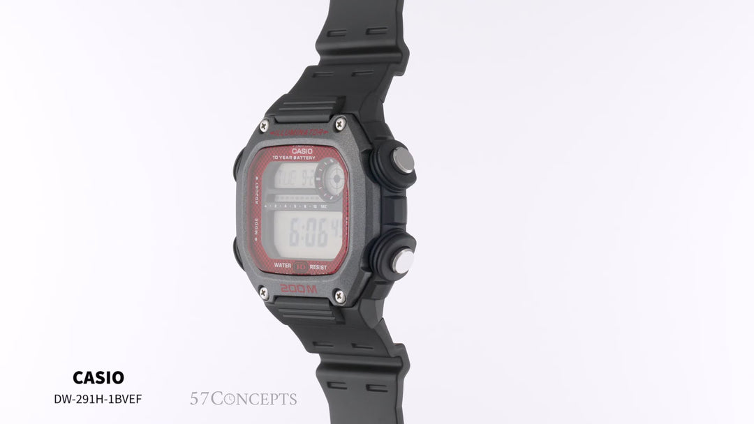 Reloj Casio DW-291H-1BVDF Digital Hombre Original