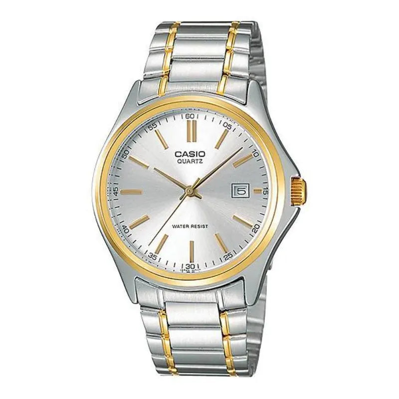 Reloj Casio MTP-1183G-7A dorado para hombre con esfera clara