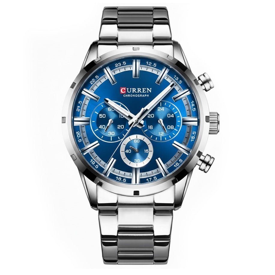 Reloj CURREN ORIGINAL 8355 Acero Inoxidable para Hombre | Diseño Elegante 40mm - Curren en Perú | Jherr Jewelry