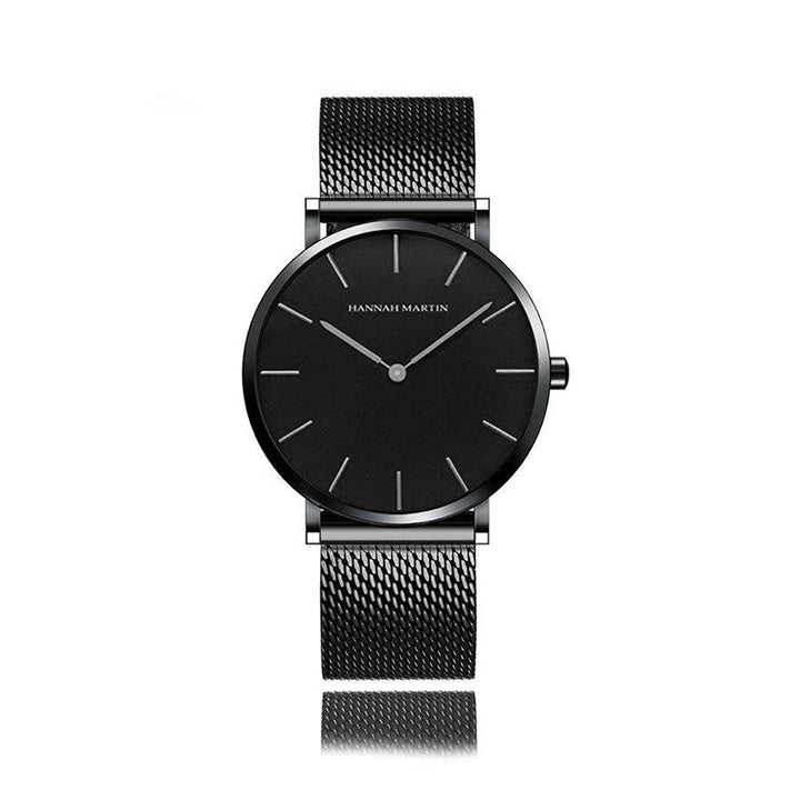 Reloj Hannah Martin Negro Mesh