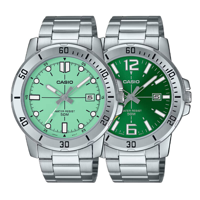Reloj Casio Verde Análogo Unisex Original - Casio en Perú | Jherr Jewelry