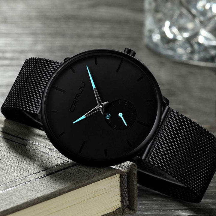 Reloj CRRJU Agujas Celestes para Hombre - Diseño Elegante 40mm - CRRJU en Perú | Jherr Jewelry