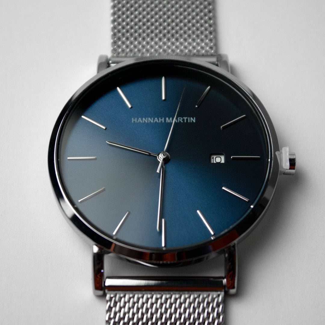 Reloj Hannah Martin Silver Mesh