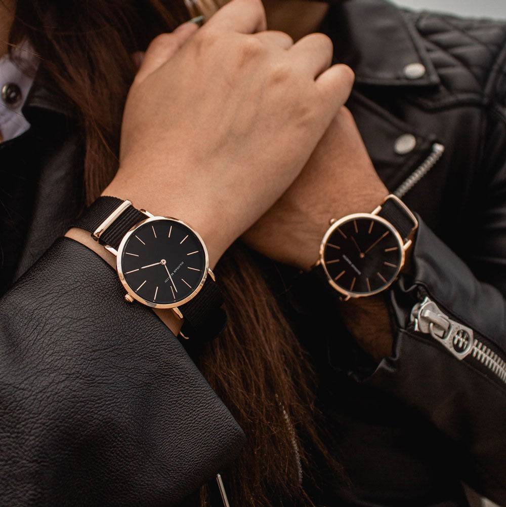 Relojes de Pareja Hannah Martin Blacktop - Hannah Martin en Perú | Jherr Jewelry
