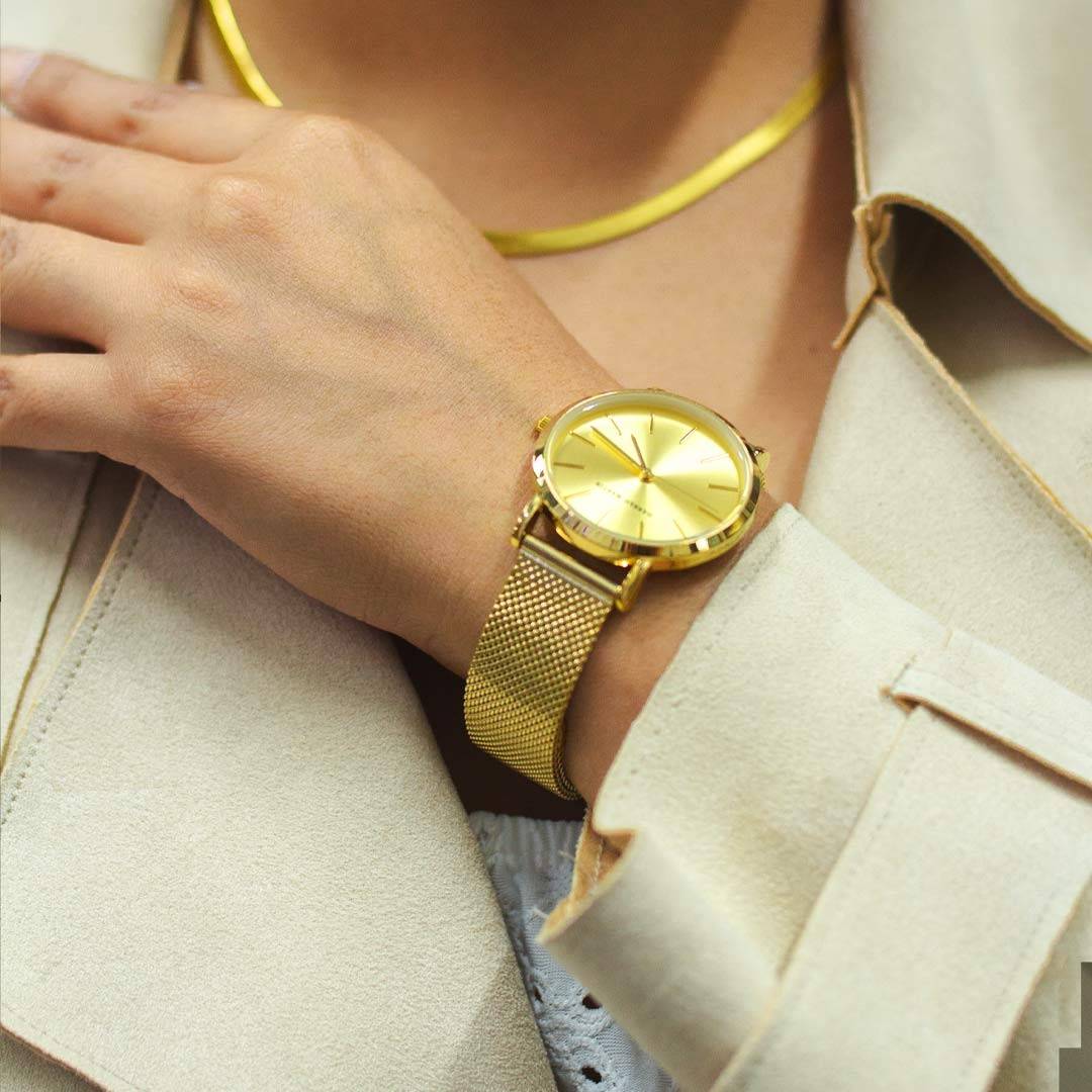 Reloj Hannah Martin Iconic Gold - Hannah Martin en Perú | Jherr Jewelry