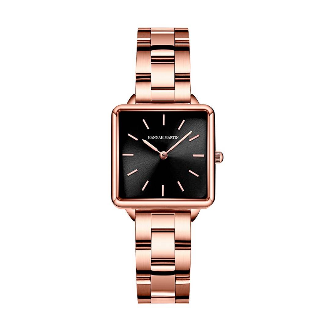 Reloj Hannah Martin para Mujer con Eslabones Oro Rosa - Hannah Martin en Perú | Jherr Jewelry