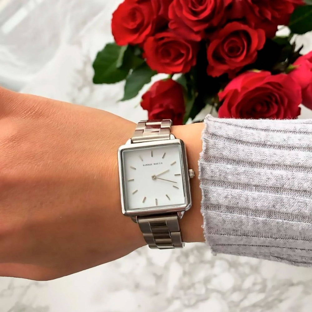 Reloj Hannah Martin Malibu Silver - Hannah Martin en Perú | Jherr Jewelry
