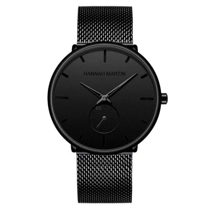 Reloj Hannah Martin Original para Hombre con Malla Negra Elegante 40mm - Hannah Martin en Perú | Jherr Jewelry