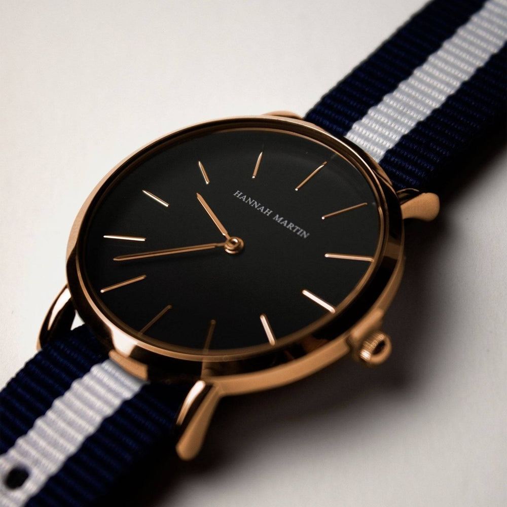 Reloj Hannah Martin Glassglow Black - Hannah Martin en Perú | Jherr Jewelry